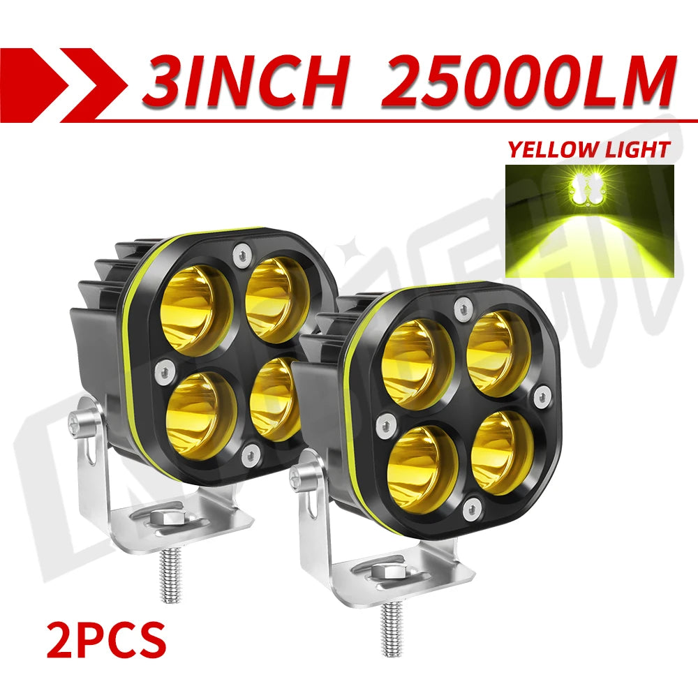 3 Inch LED Work Light 120W 12V/24V Combo Beam IP68