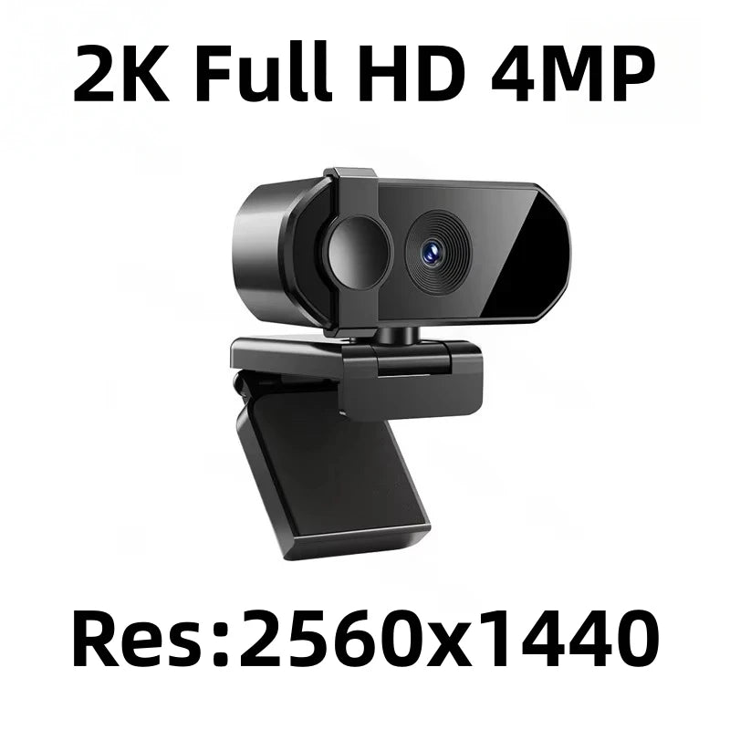 USB Webcam - 1080p, 2K or 4K Options