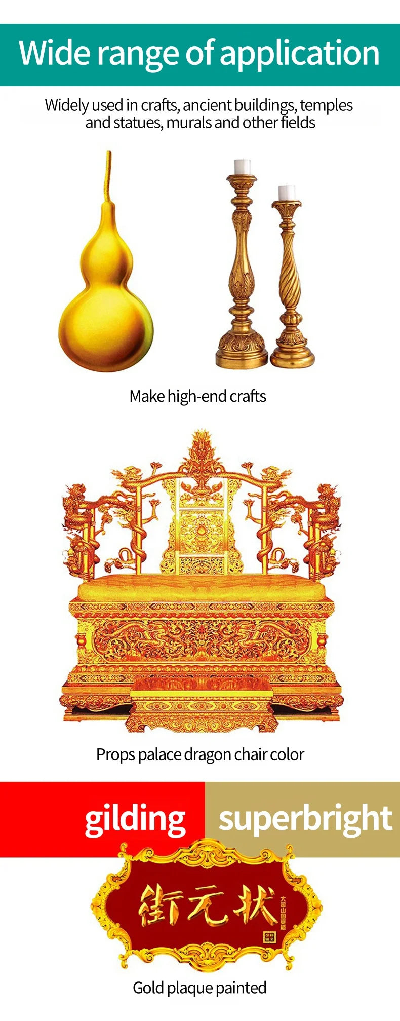 Set di pigmenti acrilici metallizzati perlescenti