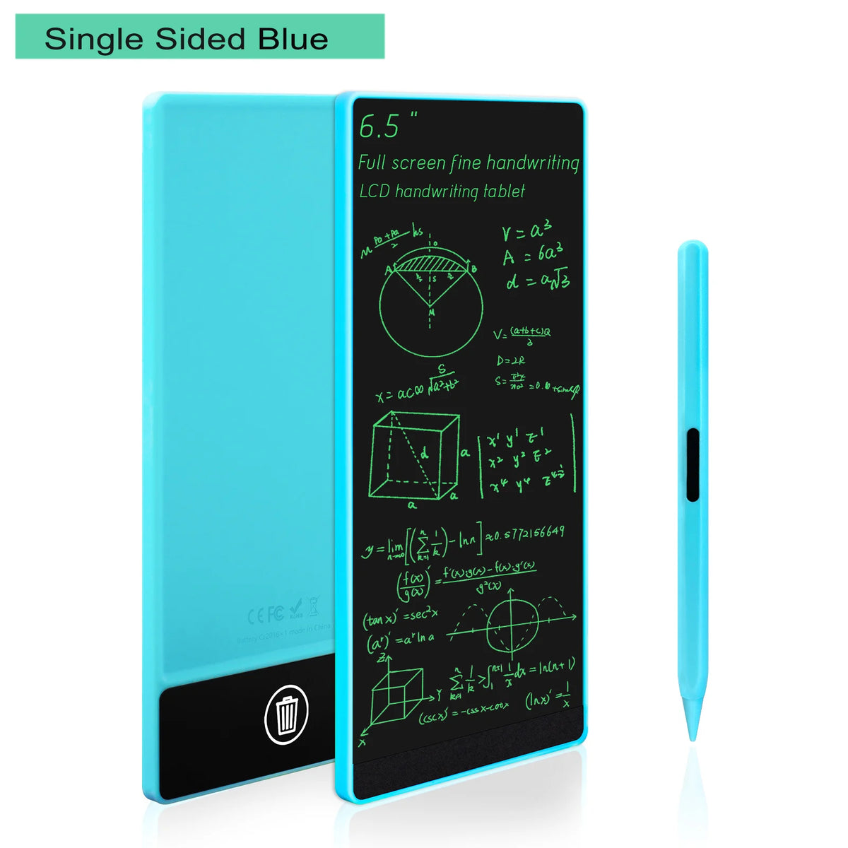Tabletă de scris LCD de 6,5 inchi - Opțiuni de stil