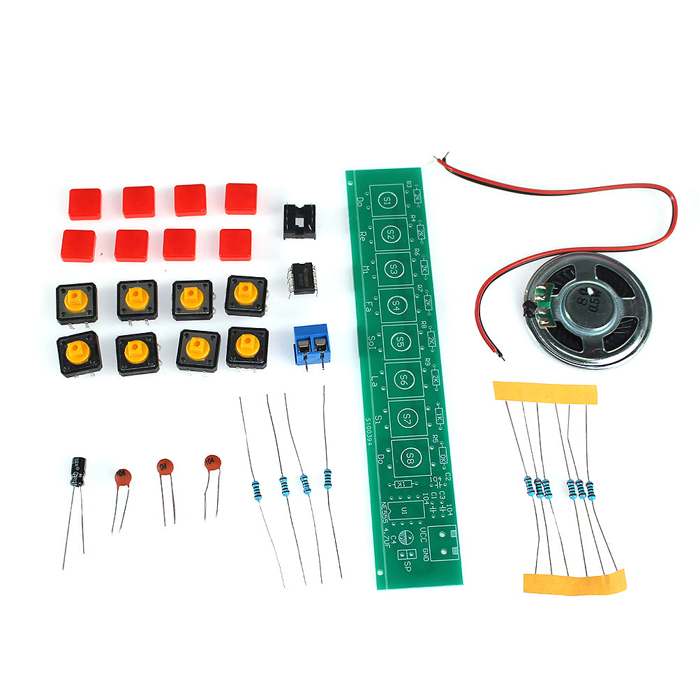 Električna klavir DIY komplet, NE555 DIY modul elektronske orgle, elektronske vaje za spajkanje, kompleti za učenje, modul elektronske orgle