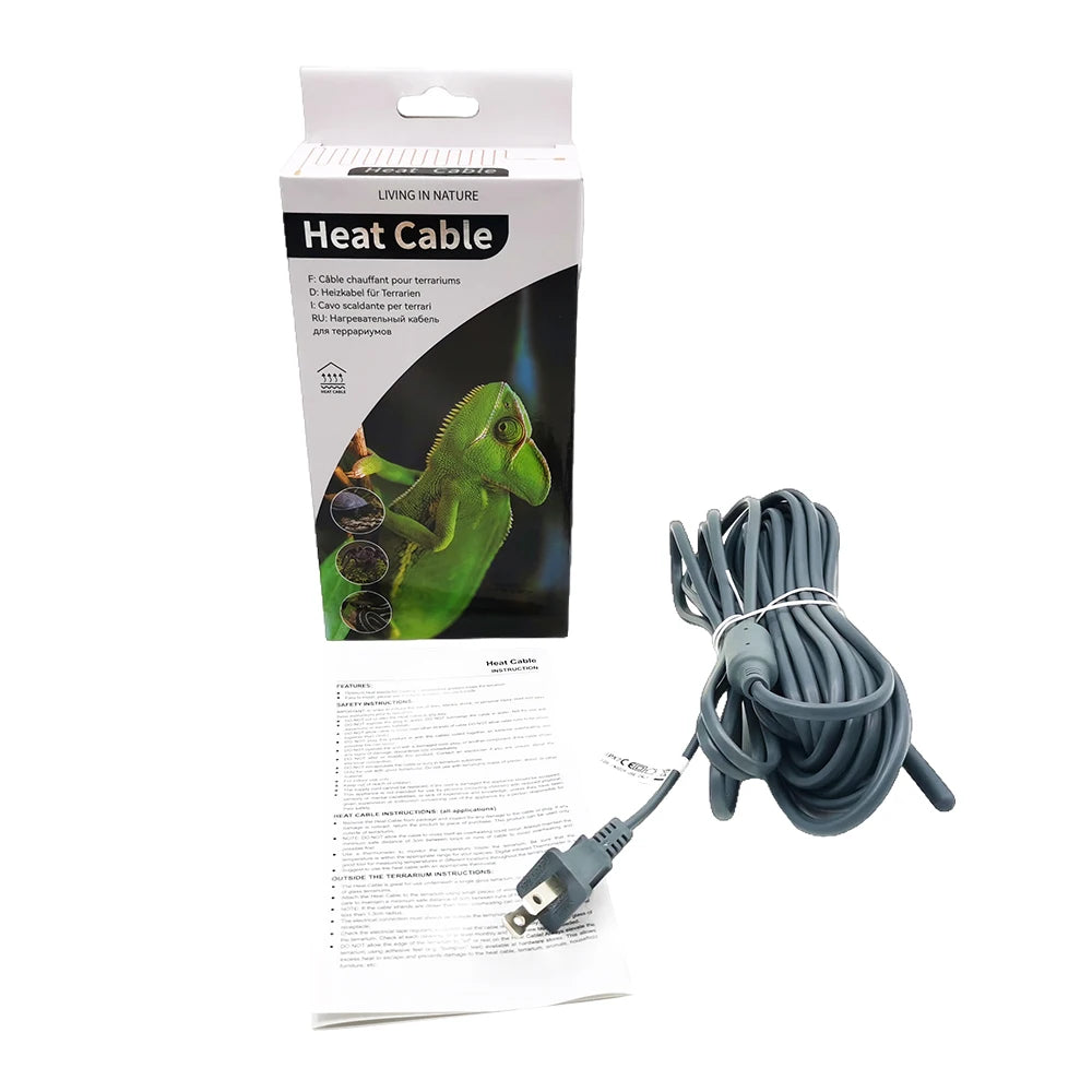 Reptile Heating Cable, 4–9 m Options