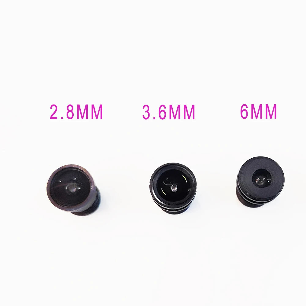 5MP M12 Fixed Lens for CCTV IP Network Camera, 2.8/3.6/6mm