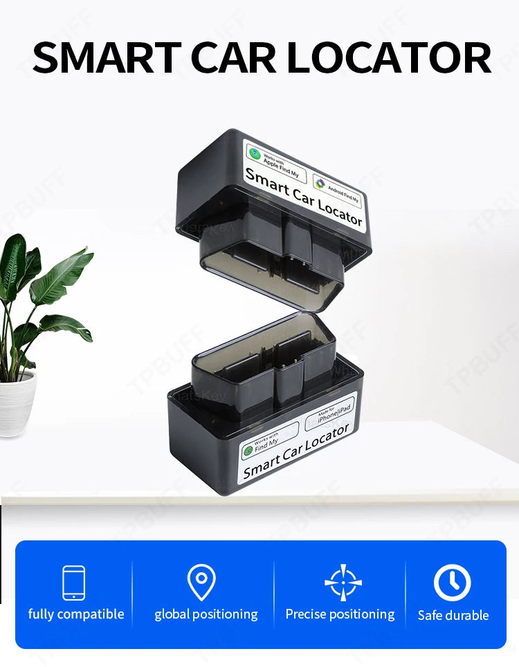 Google Find My Car OBD pour iPhone, Android et IOS, compatible avec tous les localisateurs OBD de voiture, traceur, anti-perte, app gratuite, Fin