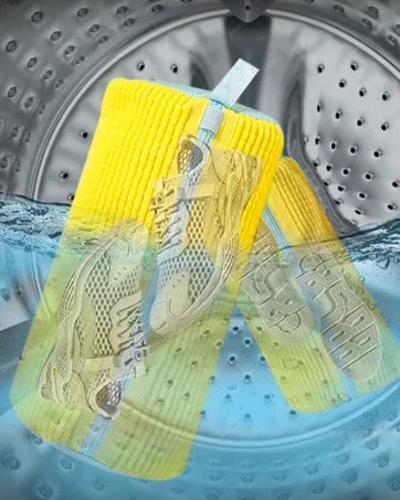 1/2PCS Wash Shoes Bag Padded Net Laundry Shoes Protector Fluffy fibers Polyester Washing Shoes Machine Laundry Bag Drying Bags