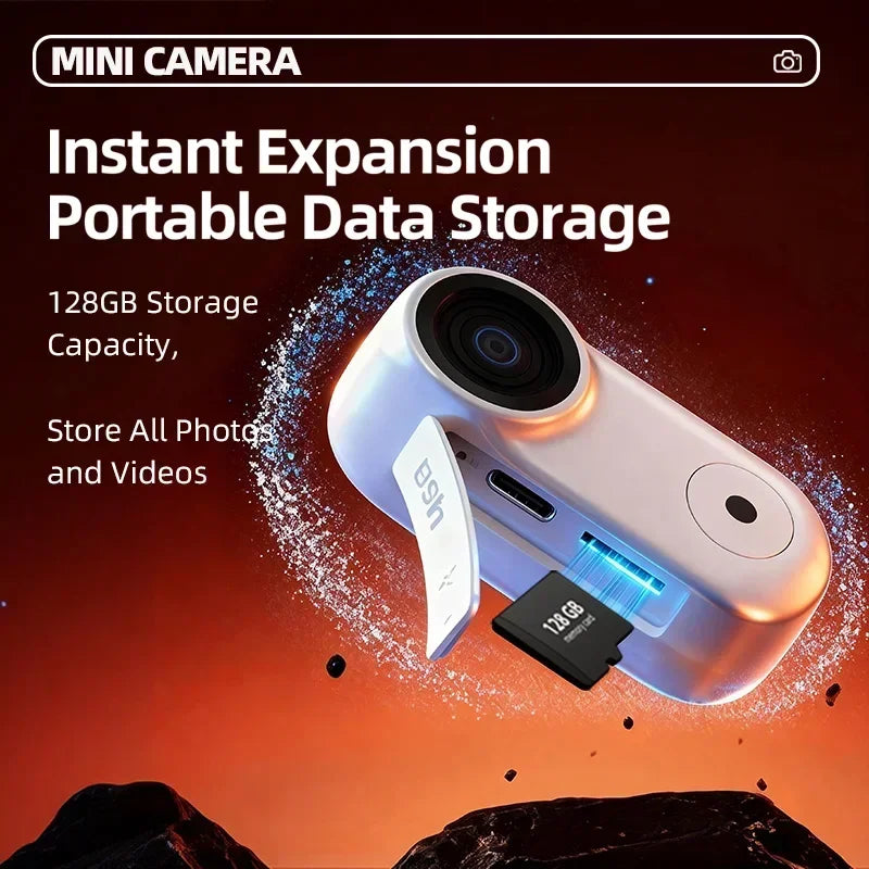 Mini Action Camera 1080P Wearable POV Sports Recorder