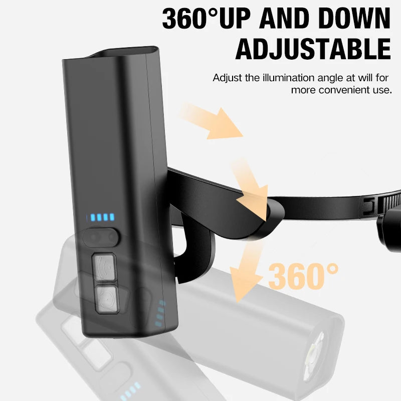 Акумулаторен челник с USB-C и сензор за движение на ръката