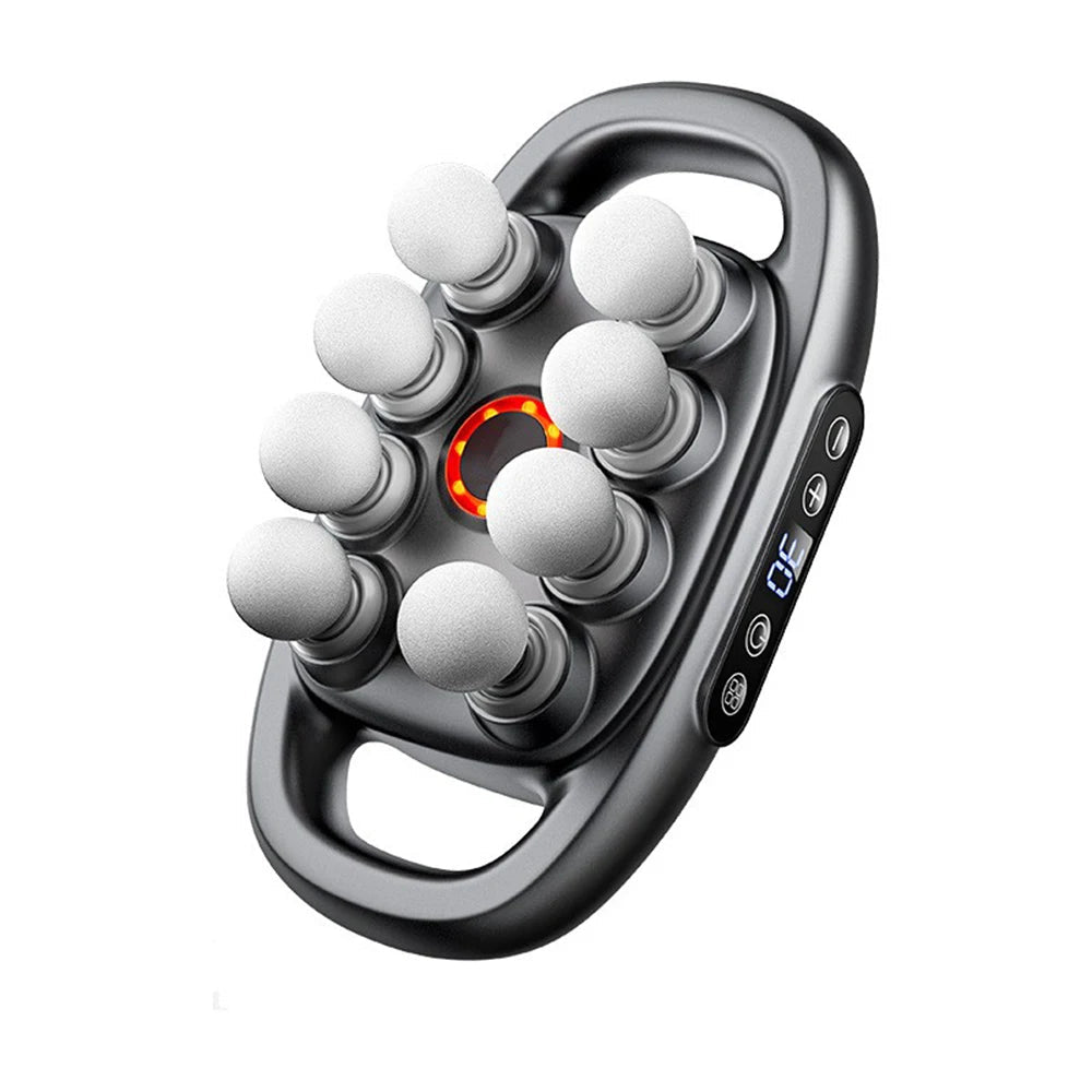 24-Head Fascia Gun 99 Levels Strength High-Frequency Vibration Body Massage Gun Back and Waist Massager Neck Shoulder masajeador