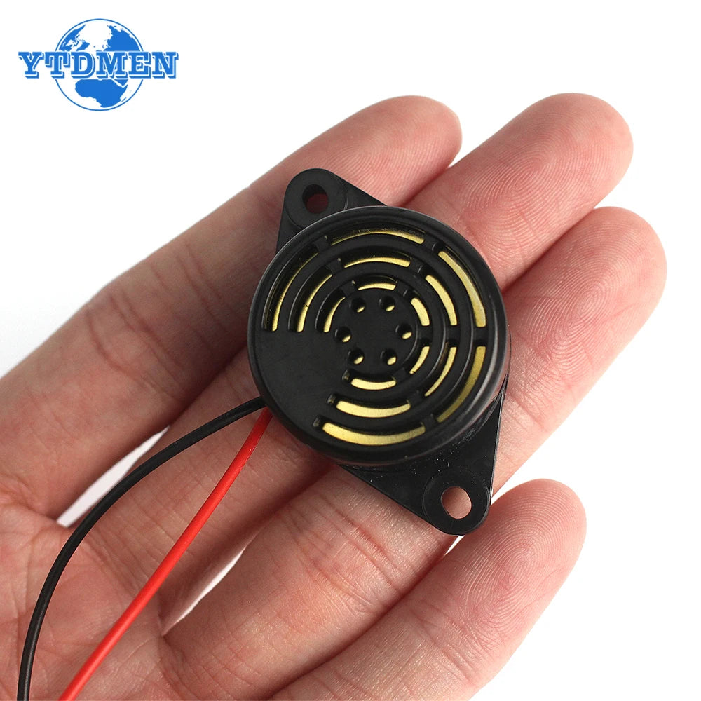 SFM-27 95 dB Continuous Beep Buzzer, 3 to 24 V, Pack of 5