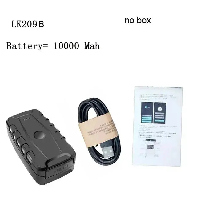 Car Waterproof GPS Tracker LK209C 10000mah 20000mAh Battery RealTime Tracking Vehicle Locator Magnet 240 Day LK209b Free App