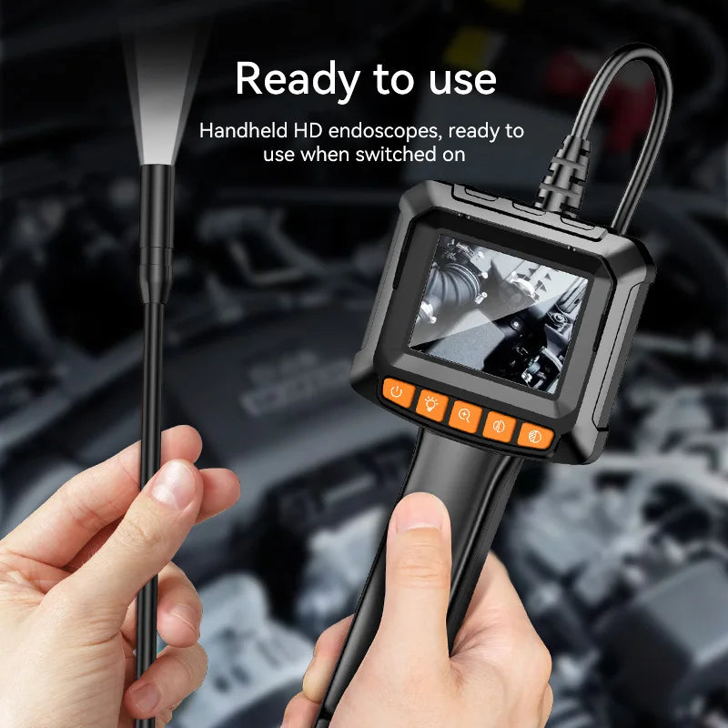Camera endoscop industrială 4,3 inch HD 1080P inspecție borescop