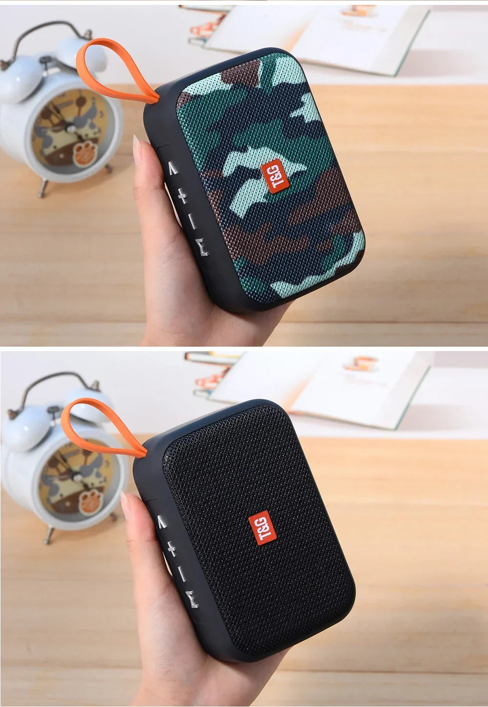 Speaker TG506 Portable Mini Wireless Soundbar Bluetooth 5.0 Outdoor Indoor HIFI Loudspeaker Support TF Card FM Radio Waterproof