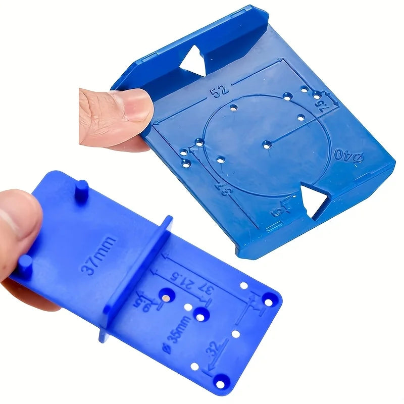 Two-Piece Cabinet Hinge Positioning Jig Set