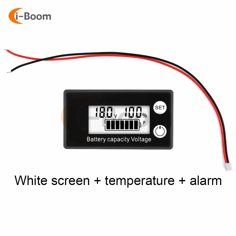 LCD Battery Voltage and Charge Indicator Module