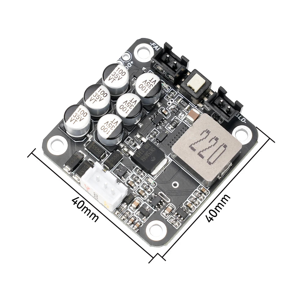 80 W-laserdriver voor graveermodules, 12/24 V