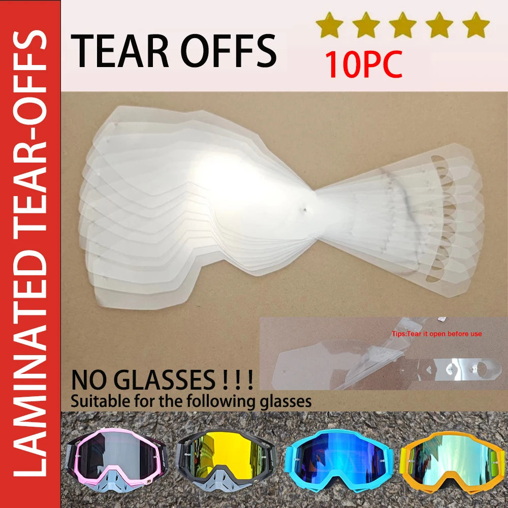 Motorcycle Goggles Dustproof Racing Glasses for Men & Women