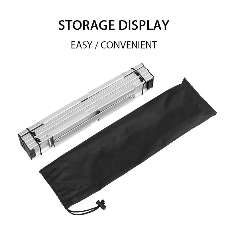 Lightweight Roll-Up Folding Outdoor Table for Camping and Picnic