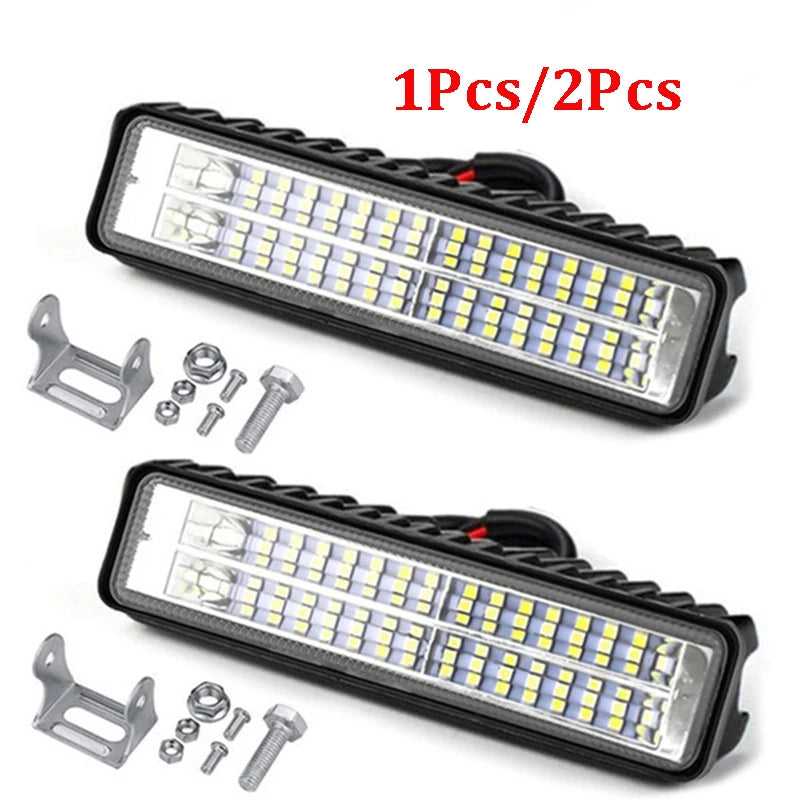 2pc 84W 28LED Car Work Light 12V High Bright Spotlight