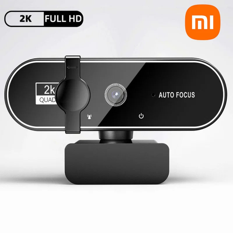 Cameră web Xiaomi 4K pentru streaming 2K cu autofocus Full HD USB Webcam 1080P 60FPS cu microfon Cameră video pentru PC laptop 2025