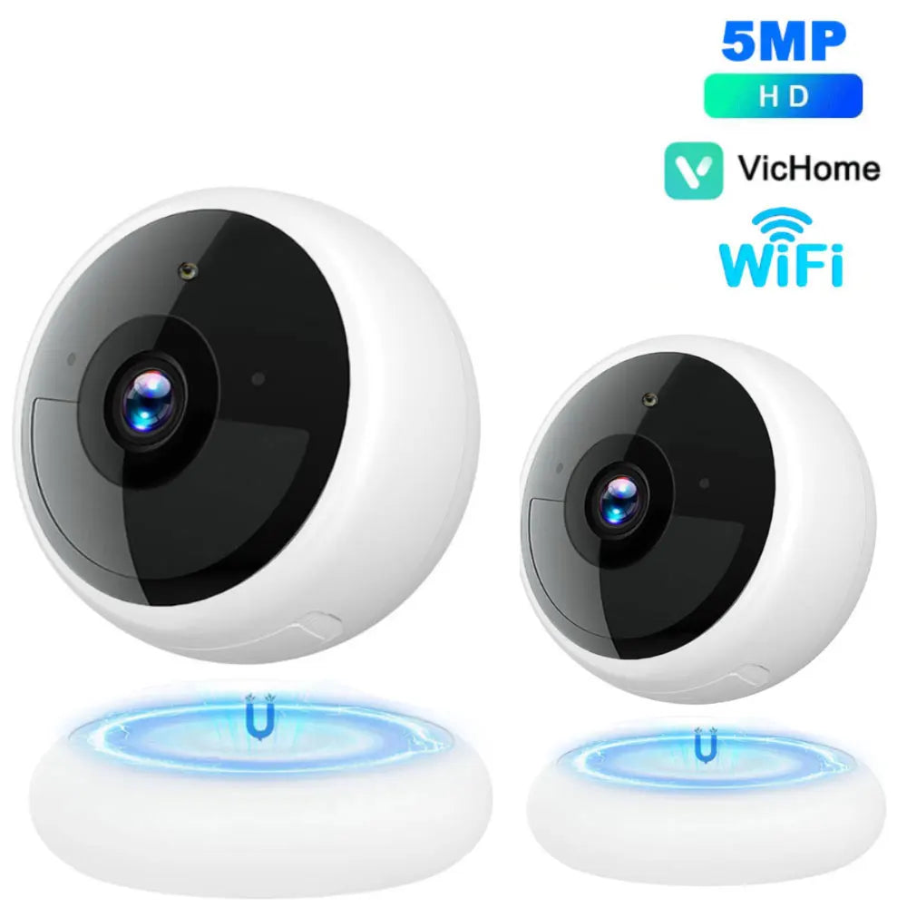Κάμερα Ασφαλείας 2K 5MP WiFi με Ανίχνευση AI και Νυχτερινή Όραση
