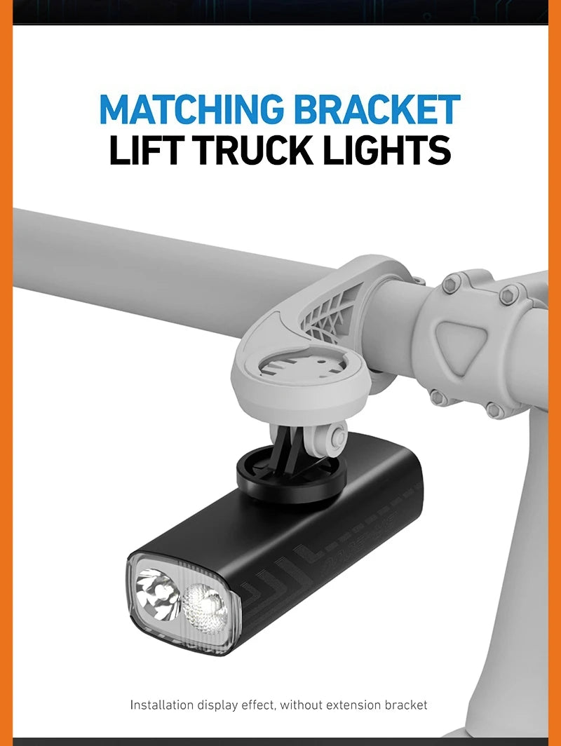 CYCLAMI 1000LM Lumină Reîncărcabilă pentru Bicicletă