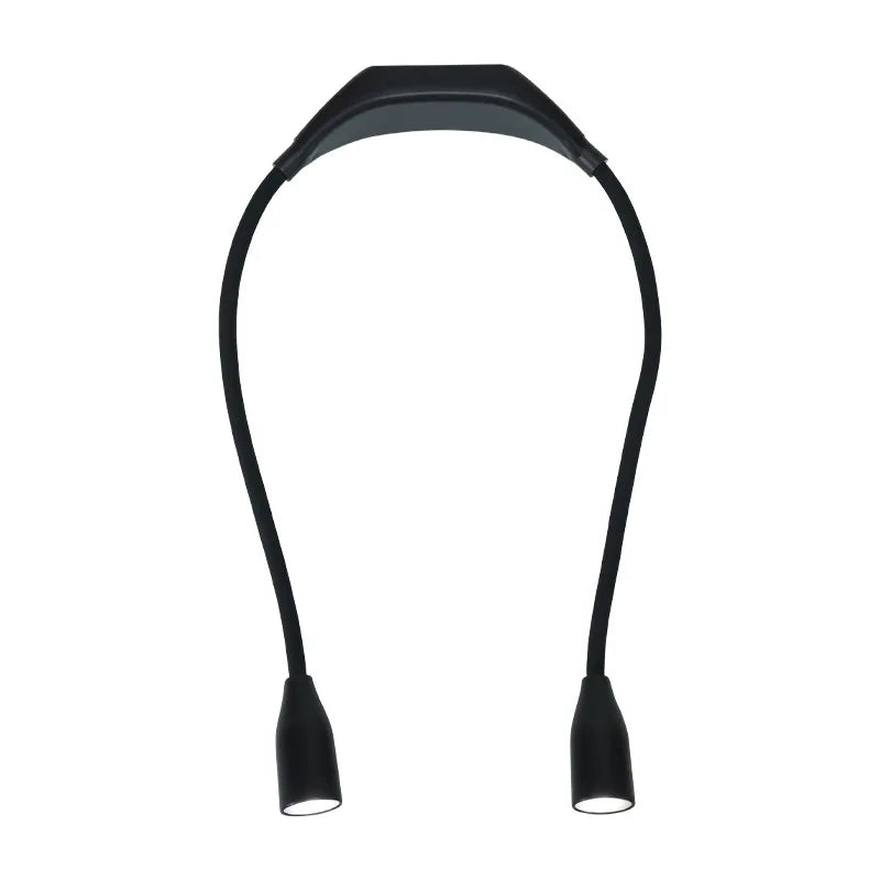 Luz de lectura LED flexible para el cuello