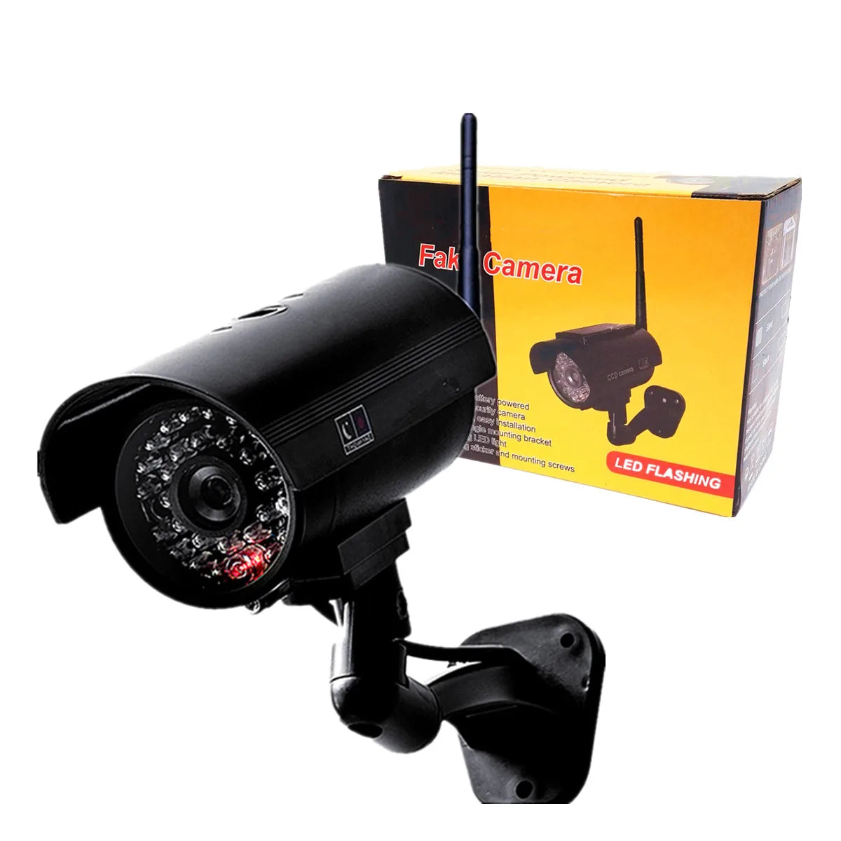 Dummy CCTV Camera with Flashing LED