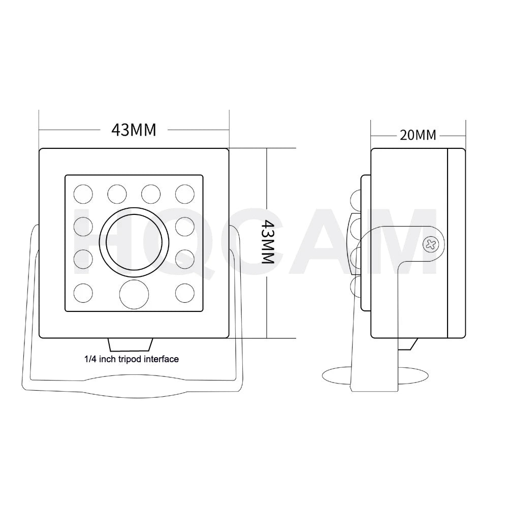 Night Vision USB Camera 720P 1080P OTG Micro USB Type-C