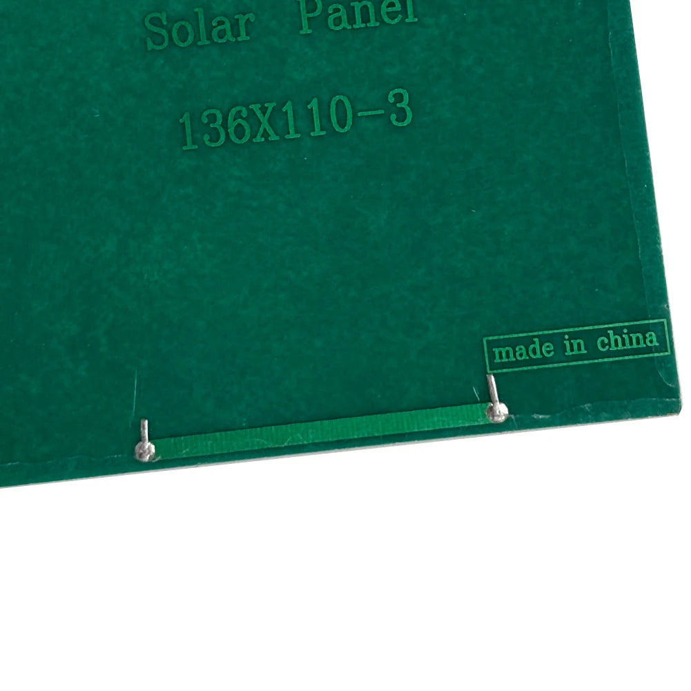 Waterproof Solar Panel 5W 12V/1.2W 5V/3W 2V DIY Polysilicon Epoxy Panel Small Cell Module Polysilicon Board DIY Solar Charger