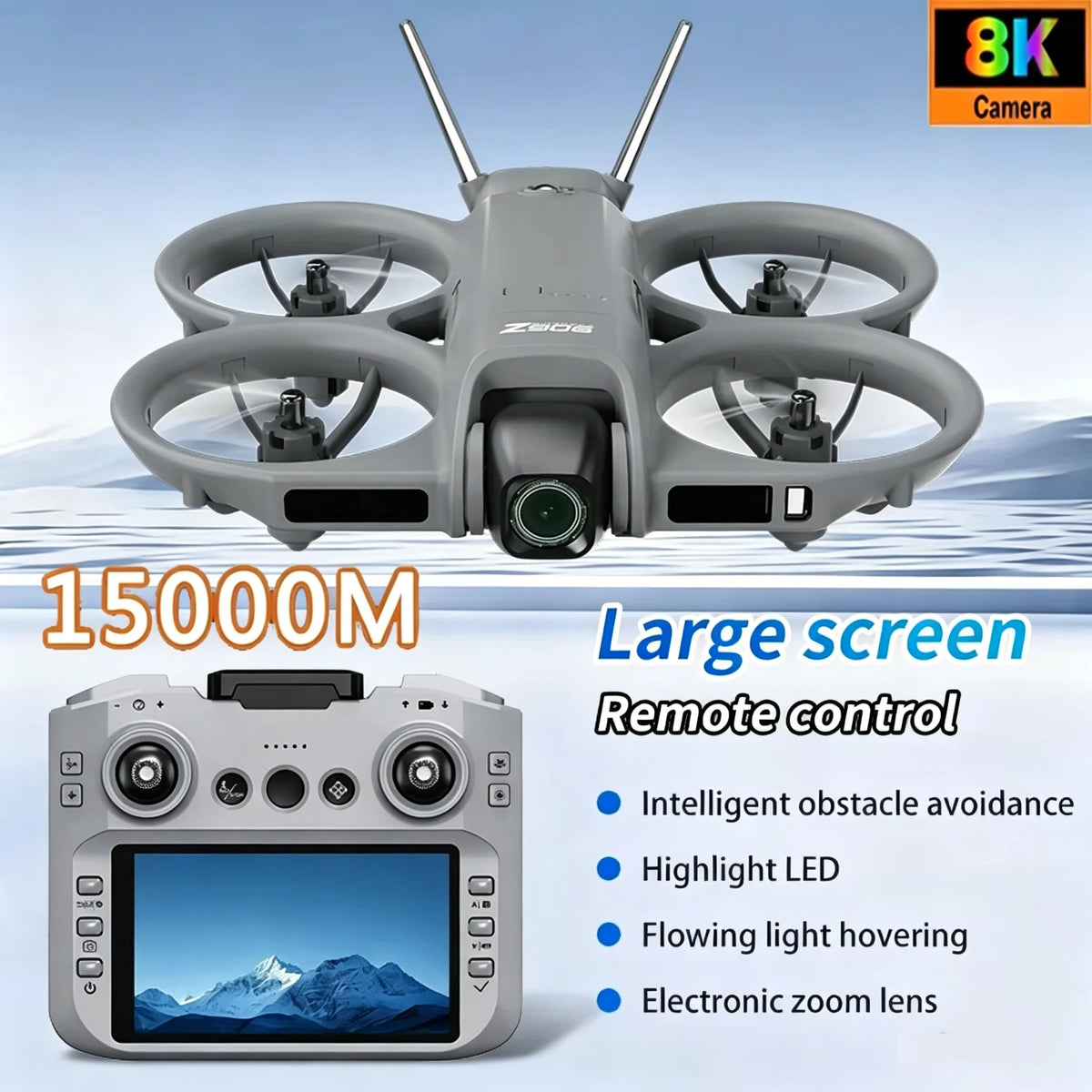 Camera Drone - Standard and Screen Controller Options