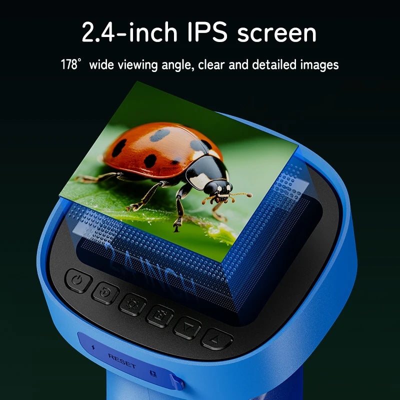 2.4-Inch Handheld Digital Microscope for Kids