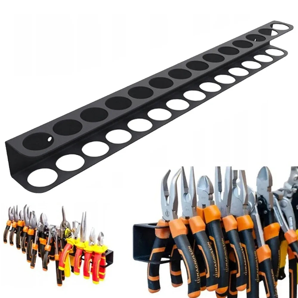 Wall-Mounted Hand Tool Organizer