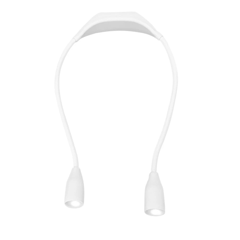 Luz de lectura LED flexible para el cuello