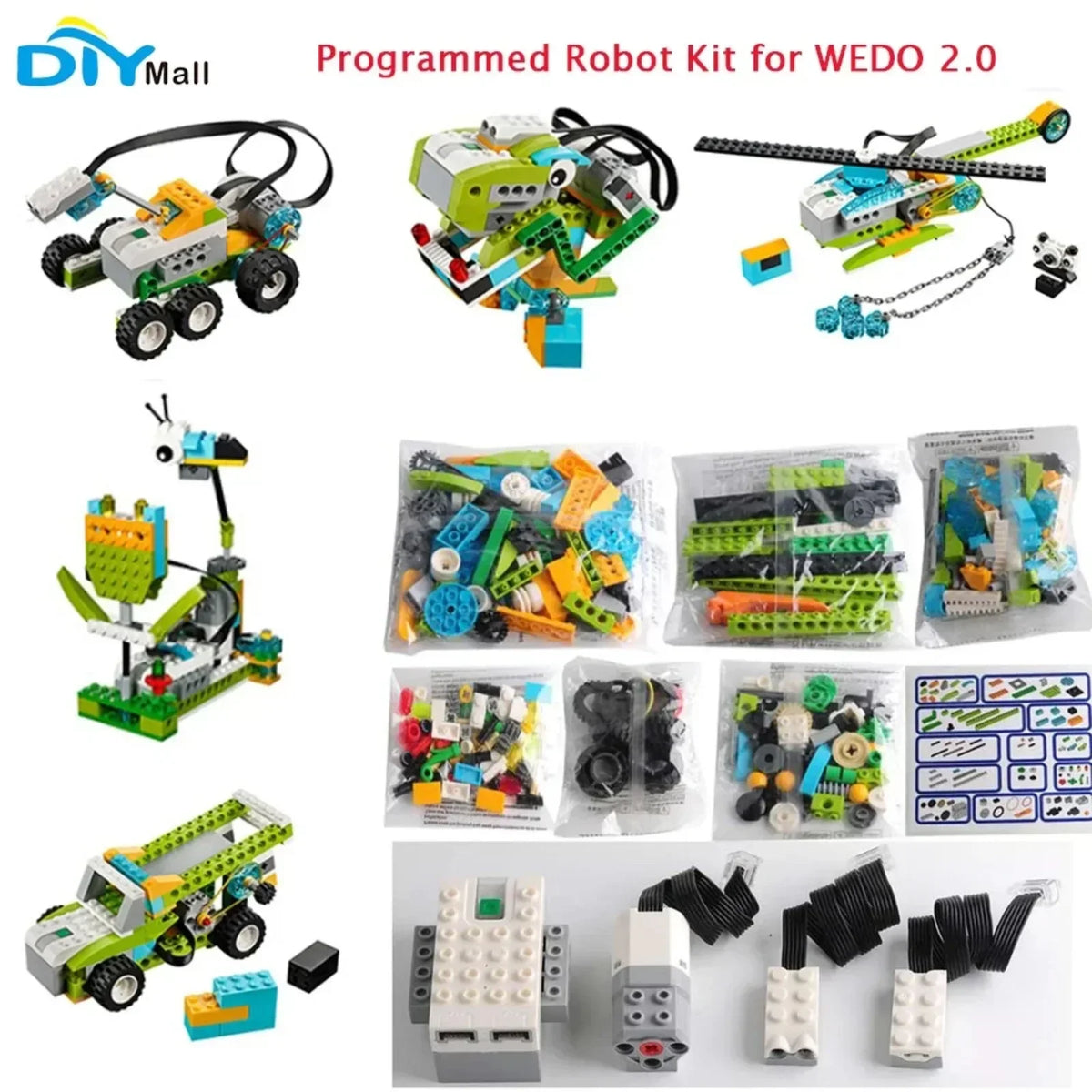 Kit de construction d’un robot programmable pour les projets WeDo 2.0