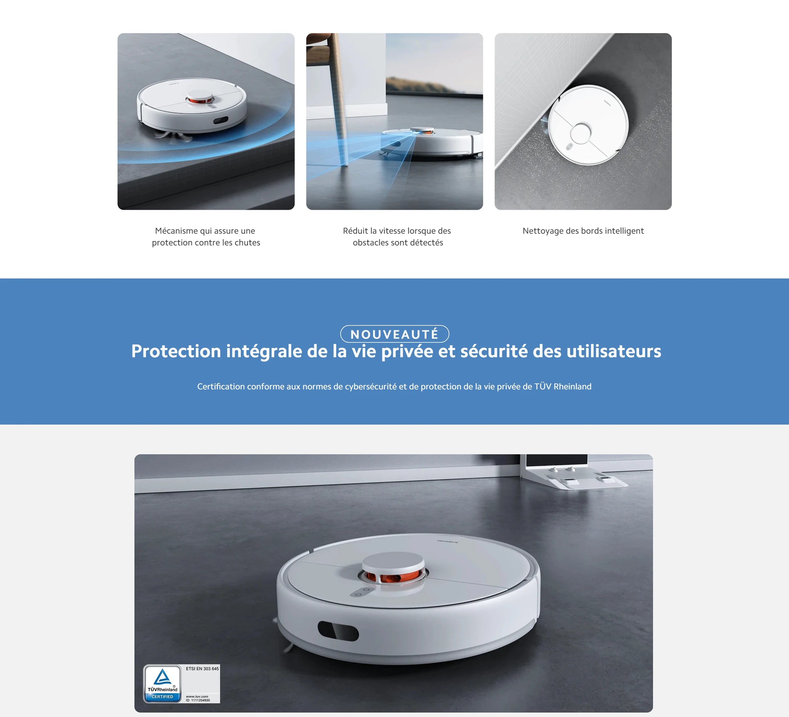 Xiaomi Robot Vacuum X10 EU White – Smart, Powerful Home Cleaning