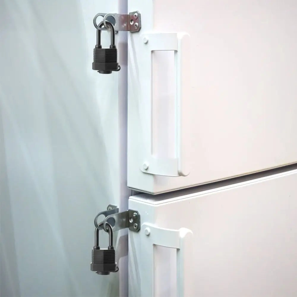 Plastic-Covered Keyed Padlock