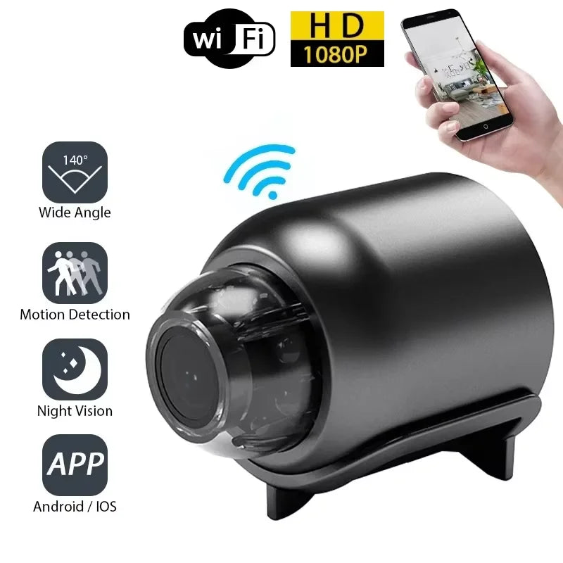 Mini 1080P Wireless Surveillance Camera with Night Vision