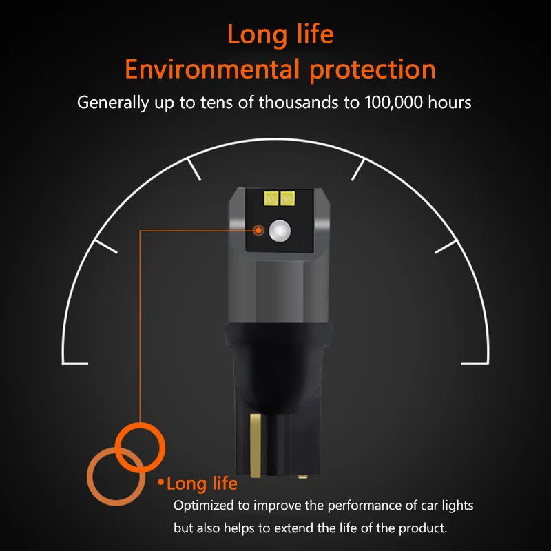 OSRAM LED T10 6000K W5W 194 LEDriving SL Advance 6000K Blanc Lampes de lecture voiture Lampe intérieure 12V 1.5W 2980CW, Paire