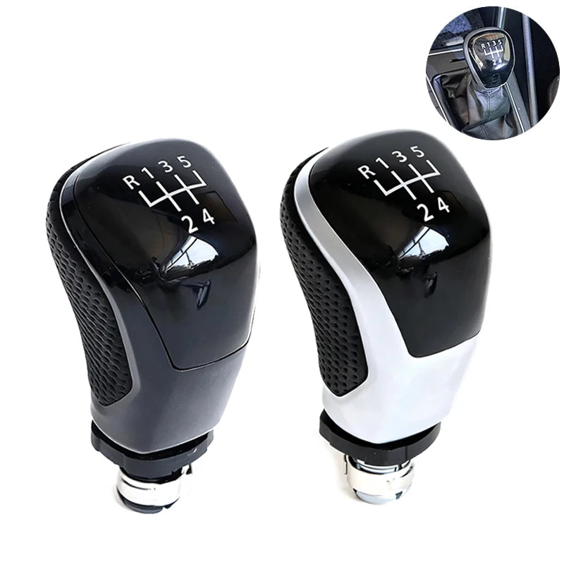 12mm 5 6 Speed Car Shift Gear Knob Lever For VW Golf Polo Bora Passat Ibiza 6J Seat Leon Mk1 Skoda Audi A4 B6 B7 B8 A6 A3