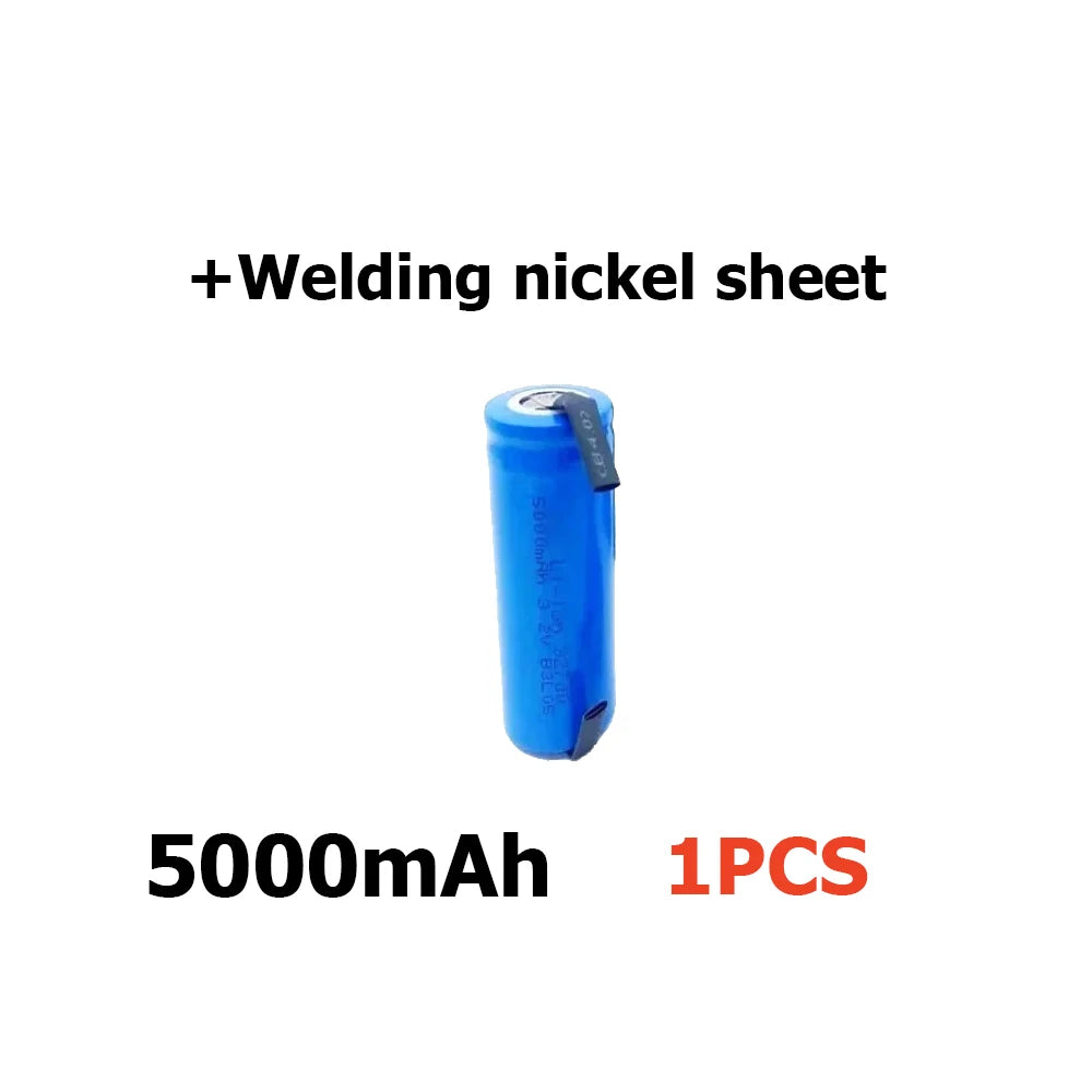 32700 LiFePO4 Battery Cell, 3.2 V 5000 mAh, 35 A