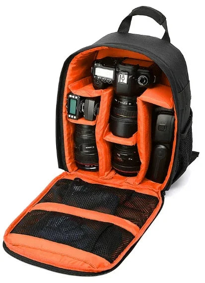 Compact Nylon Camera Backpack