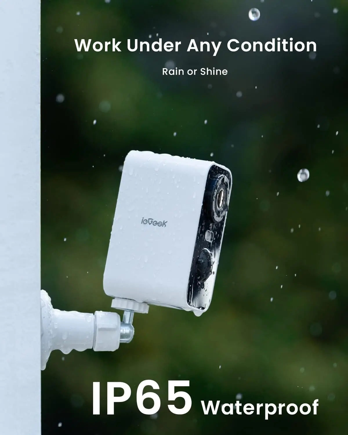 ieGeek 2K Wireless Outdoor Security Camera with Color Night Vision