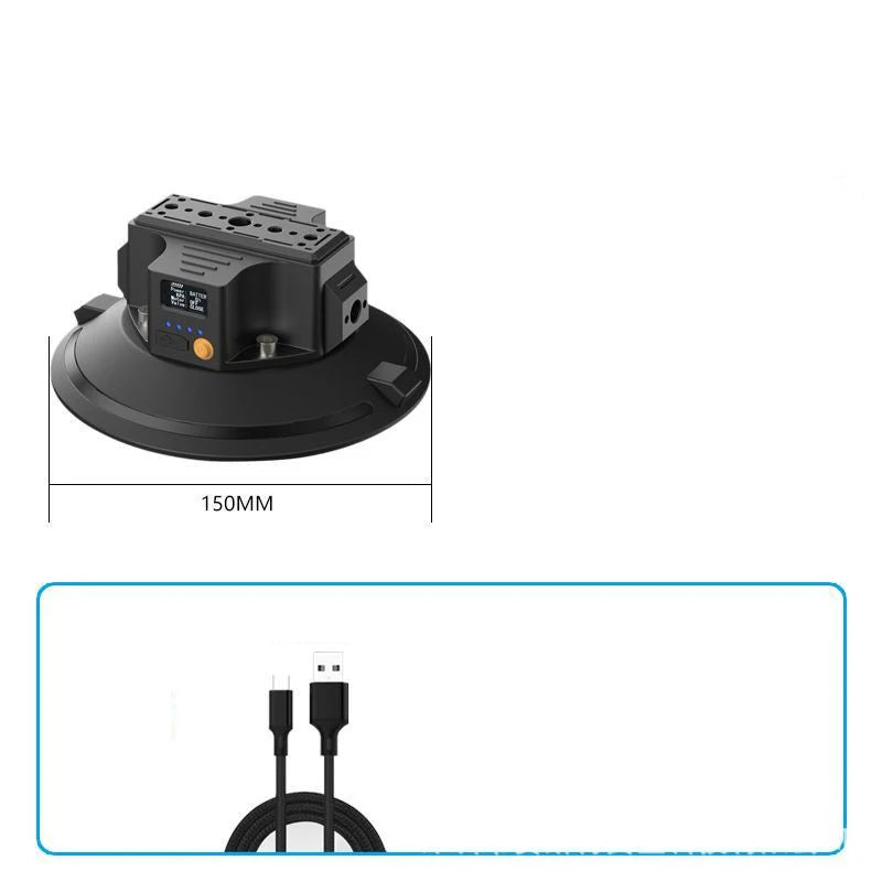 Electric Suction Camera Mount - Cup Size Options