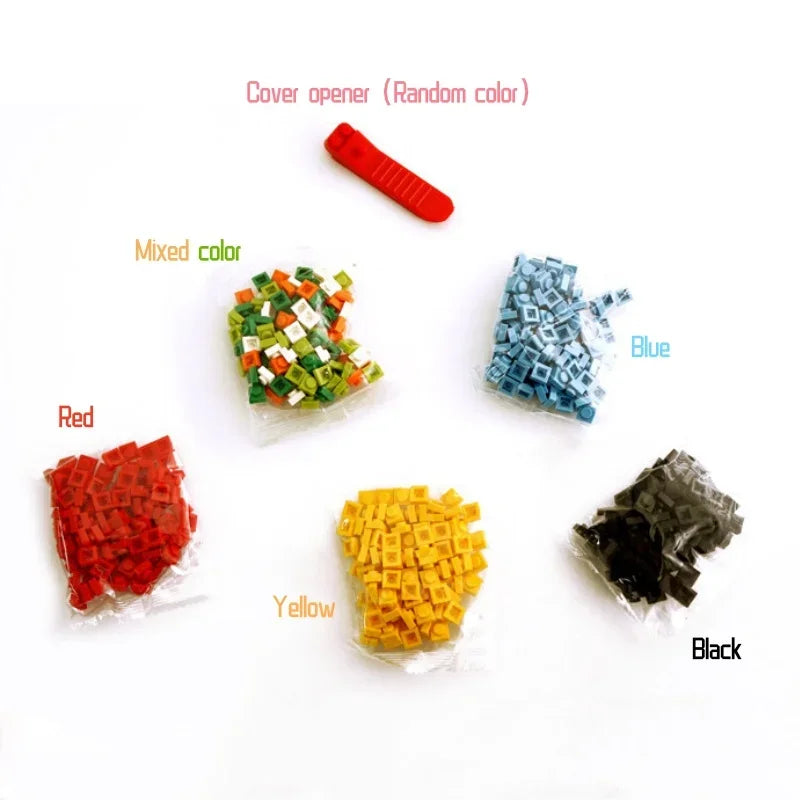 Building-Block Lunch Box or Separate Accessories