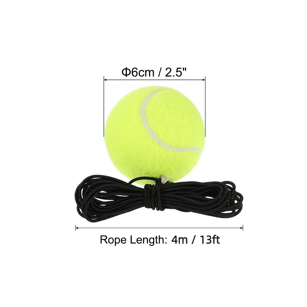 Tennis Training Ball with Elastic String - Rebound Self Practice Ball Tennis Solo Training Tool