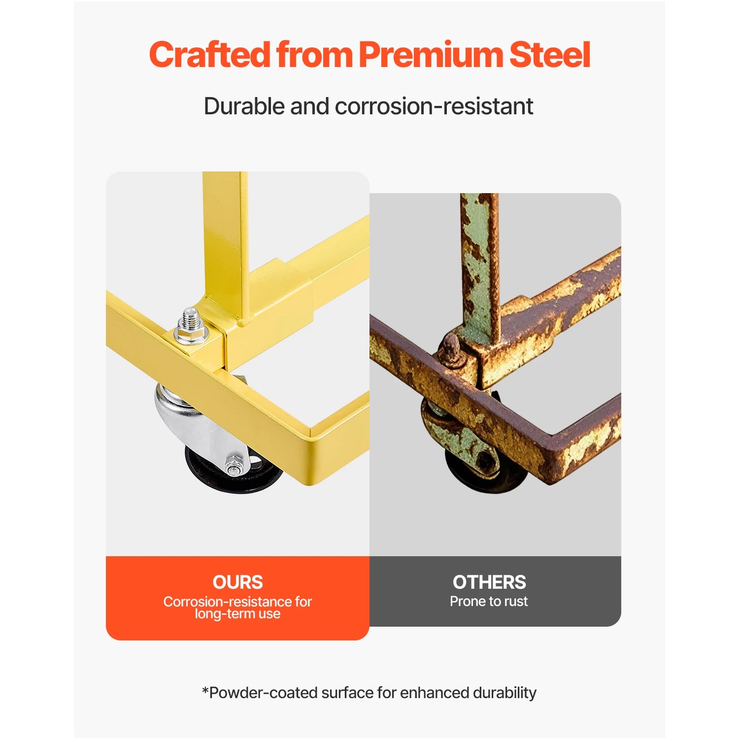 750 lbs Engine Stand with Swivel Casters for Stable Repair Work