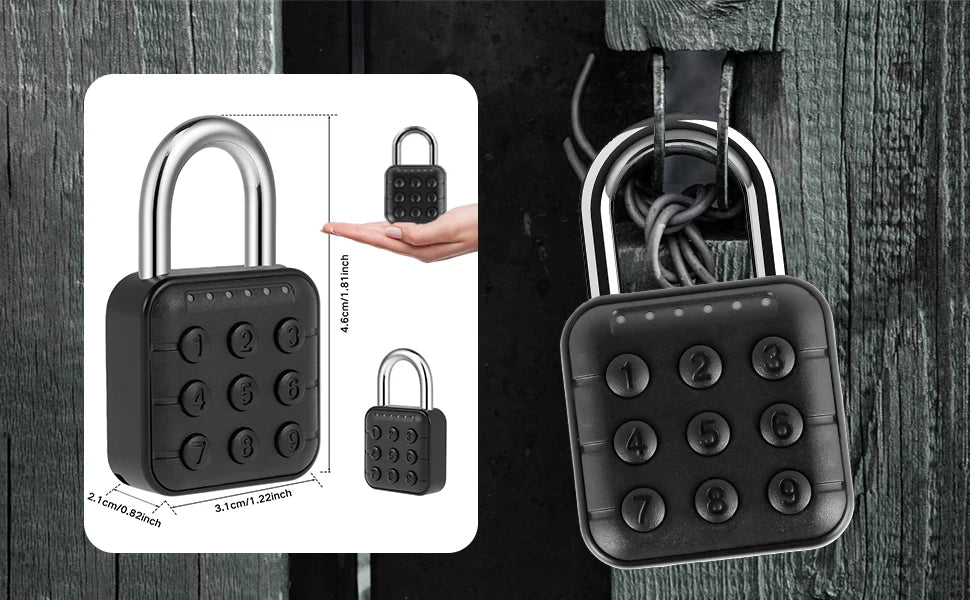 Waterproof Password Combination Padlock
