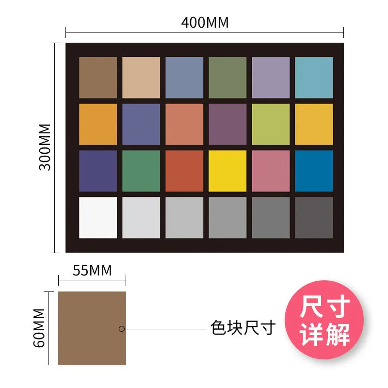 Camera Colour and Grey Reference Cards - Options