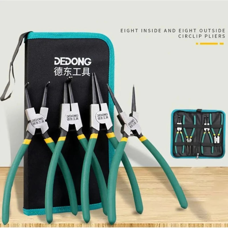 Circlip Pliers Set with Storage Bag