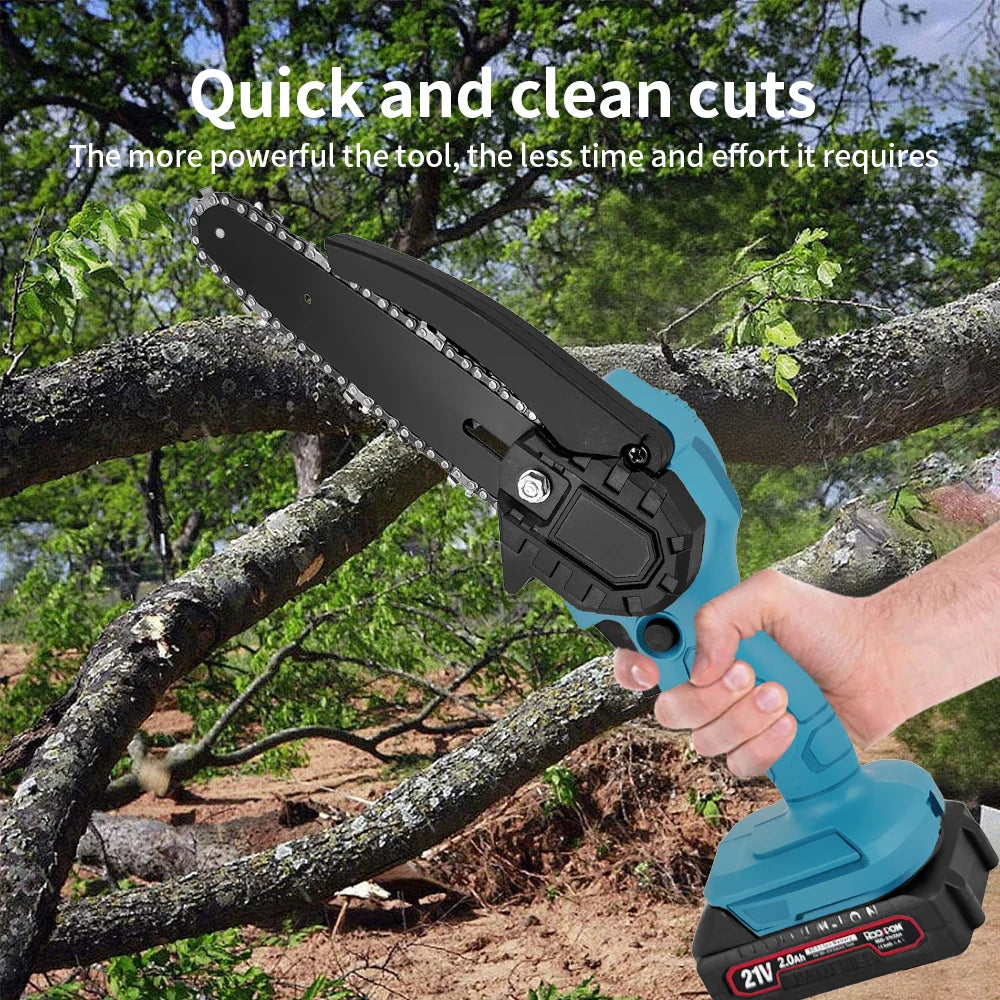 Cordless Mini Chainsaw Body, 4 or 6 Inch